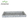 natural white marble tray 26.5x15x4cm